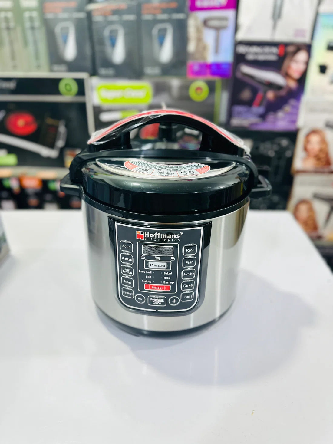 Hoffmans Electronics Digital Electric Pressure Cooker 6.5L